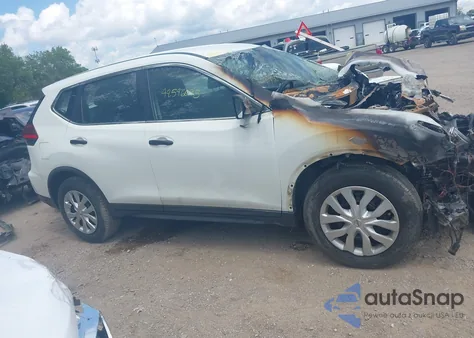 2017 Nissan Rogue S из США, поврежденный, VIN KNMAT2MV8HP551647